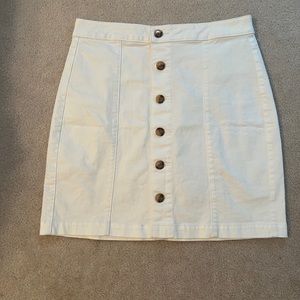 NWT Loft White Skirt size 10T